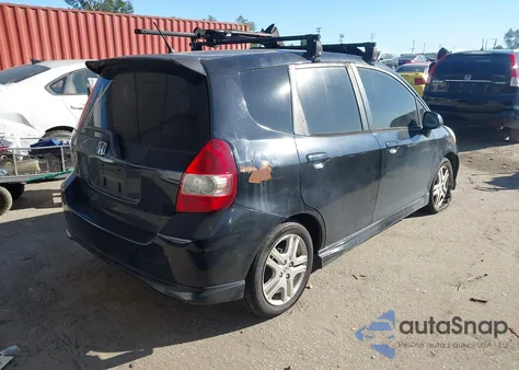 2007 Honda Fit Sport from USA, damaged, VIN JHMGD38647S054573